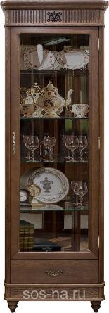 Шкаф-витрина Юстина 2371 БМ690